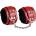 Dominate Me Leather Handcuffs D14 Red-Black