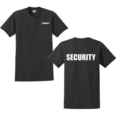 M-Tramp Security tričko s potlačou čierne