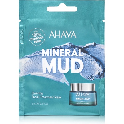 Ahava Mineral Mud maska pre mastnú 6 ml