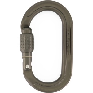 DMM Заключващ се карабинер DMM Ultra O Locking carabiner - Matt Grey - размер Screwgate (1-Pack) (322-0029-1113)
