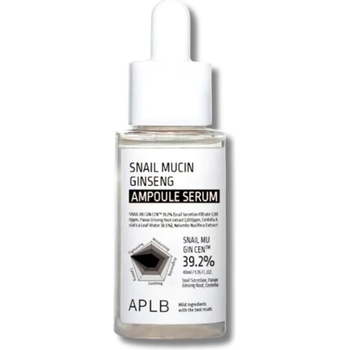 APLB - Snail Mucin Ginseng Ampoule Serum 40ml