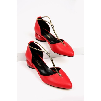 Moda Trend Дамски ежедневни обувки - Червени #328842 (328842_Червен)