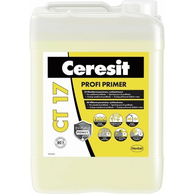 Penetrace hloubková Ceresit CT 17 – 10 l
