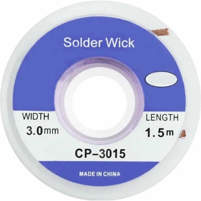 APT Odpájecí páska opletená 3 mm x 1,5 m