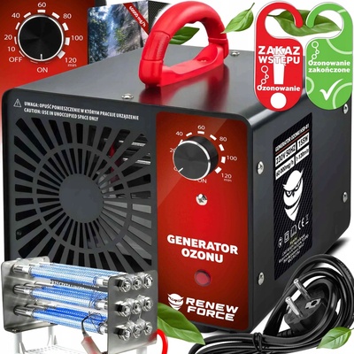 Generátor ozónu RTGOZ0078, 155W, 60 000 mg/h | RED TECHNIC