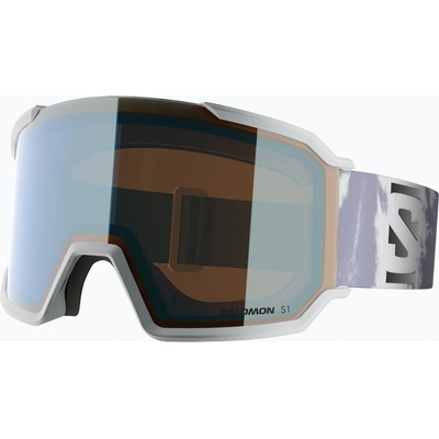 Скиорска маска Salomon S/View 3 ice flow/ml light blue