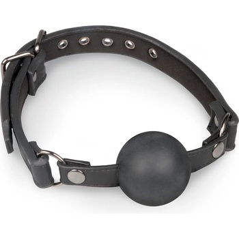 Image 1 of Easytoys Ball Gag with Large Silicone Ball Black