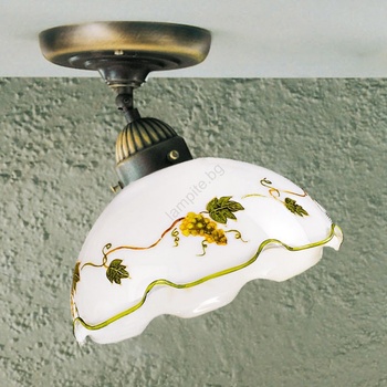 Kolarz 731.10. 110 - Плафон NONNA 1xE27/75W/230V pr. 20 cm винен (KL0478)