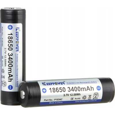 KP 3400mAh ICR18650-340PCM