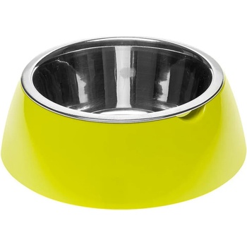 Ferplast Jolie Small - Метална купа за храна и вода за кучета и котки, 0, 5л. зелена