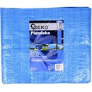 Geko G01971 15x16m nepromokavá krycia plachta s okami modrá ľahká