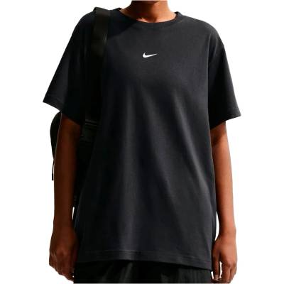 Nike Дамска тениска Nike Women's NSW Classic S/S Tee Sport shirt - Black / White (916-7163-0312)