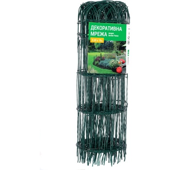 NIKA Декоративна оградна мрежа border fence, h = 0.40, 0.65 м (ro 81611)