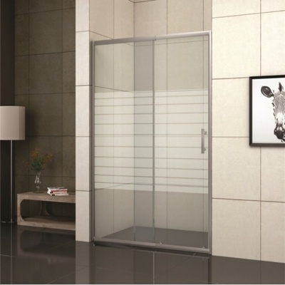 Inter Ceramic Параван за баня Pago, регулируем 110x190