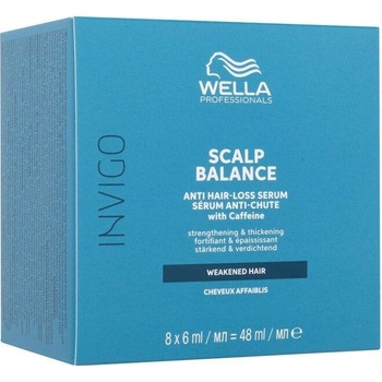 Wella Invigo Scalp Balance vlasové sérum proti vypadávániu vlasov 8 x 6 ml