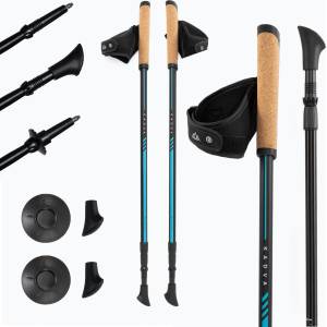 KADVA Регулируеми сини Nordic walking щеки KADVA Luna