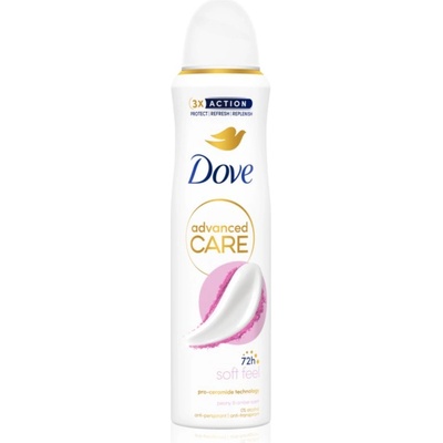 Dove Advanced Care Soft Feel антиперспирант спрей 150ml