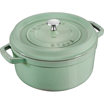 Staub Съд за готвене La Cocotte чугунен 2, 2 л ментов (40508-703-0)