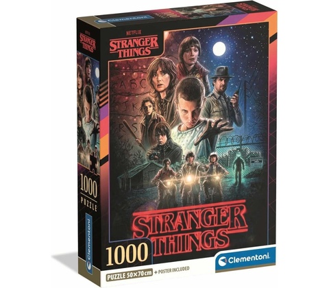 Clementoni Stranger Things 1000 dielov