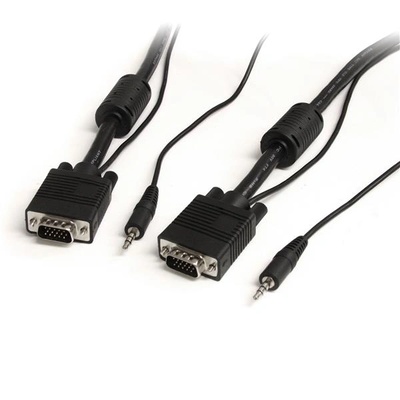 StarTech StarTech. com VGA, 3.5mm - VGA, 3.5mm, 5m 5 м VGA (D-Sub) + 3.5mm Черен (MXTHQMM5MA)
