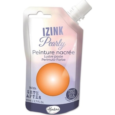 Aladine Izink Pearly Цвят на ефекта Tangerine Orange 80 ml 1 бр (82052)