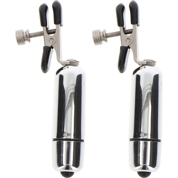 Image 1 of Taboom Adjustable Vibrating Clamps Silver