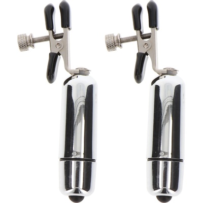 Taboom Adjustable Vibrating Clamps Silver