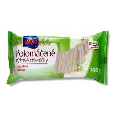 Racio Polomáčané ryžové jogurty 100 g