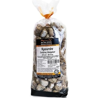 Ръчно изработени крутони (хапки) от ечемично брашно, зехтин, маслини и сирене фета 400 g | Raks (Q3668 RS)