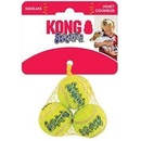 Kong Dog SqueakAir Lopta s pískatkom tenis guma vulkanizovaná S 3 ks
