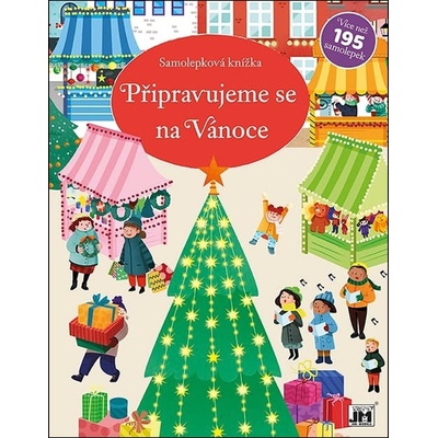 Příprava na Vánoce - Samolepková knížka