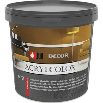 JUB ACRYLCOLOR - akrylátová fasádna farba - bronzová - 5003 - 0,75 L