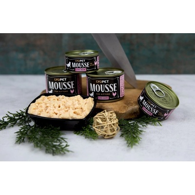 Lyopet Kitten Kuracie mousse 90 g