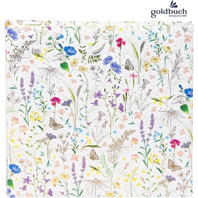 Fotoalbum klasik 60stran 24574 Goldbuch SUMMER MEADOW white, 25x25cm 24574