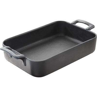 Тава за фурна belle cuisine 3, 5л, правоъгълна, матово черна, порцелан, revol (rv642072)