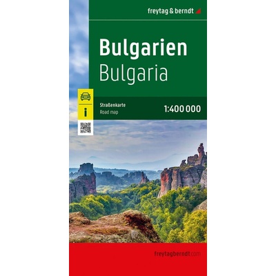 Freytag & Berndt mapa Bulgarien, Bulharsko 1:400 t.