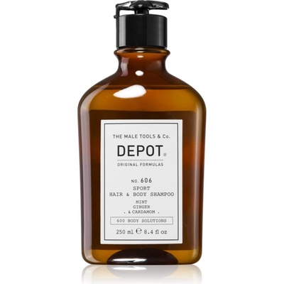 Depot 600 BODY SOLUTIONS NO. 606 SPORT HAIR & BODY шампоан за коса и тяло 250ml