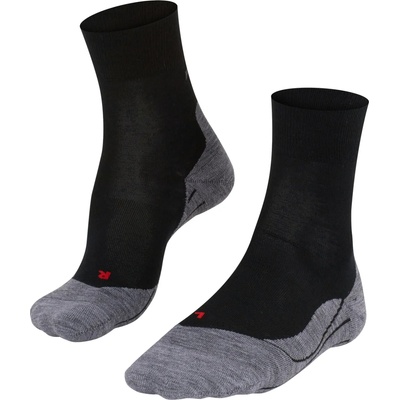 Falke Чорапи Falke RU4 Endurance Wool Women Running Socks Черен Velikost 35-36