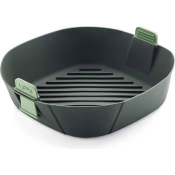Lekue Кошница за фритюрник с горещ въздух Lekue 1009495, 25x25 см, От -20°C до +220C, Силикон, Без BPA, Сив (1009495)