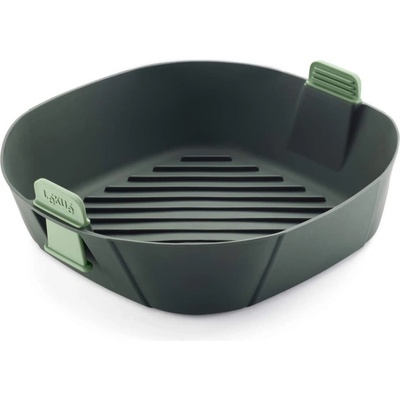 Lekue Кошница за фритюрник с горещ въздух Lekue 1009495, 25x25 см, От -20°C до +220C, Силикон, Без BPA, Сив (1009495)