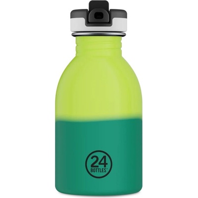 24Bottles Бутилка за вода Urban Bottle Kids Reactive 250 мл жълто-зелена (002007)