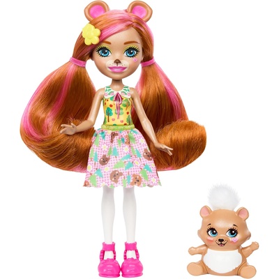 Enchantimals Mattel Enchantimals Мини кукла - Билокси Мечка & Трейл (HTP81) (98008)