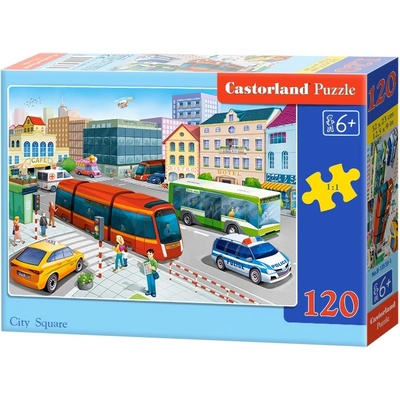 Castorland Пъзел Castorland от 120 части - Градска среда (B-13555-1)