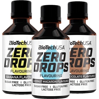 BioTech USA Zero Drops vanilka 50 ml