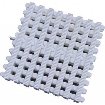 VÁGNER POOL Přelivový rošt Bílý GW 2535 - 244 x 34 mm