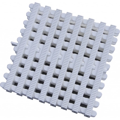 VÁGNER POOL Přelivový rošt Bílý GW 2535 - 244 x 34 mm