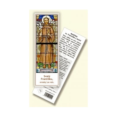 Pospíšilová Marta Záložka - sv. František z Assisi – Zboží Dáma