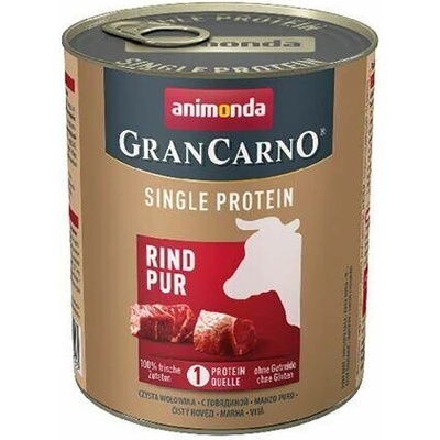 Animonda GranCarno Single Protein Adult čisté hovězí 12 x 800 g