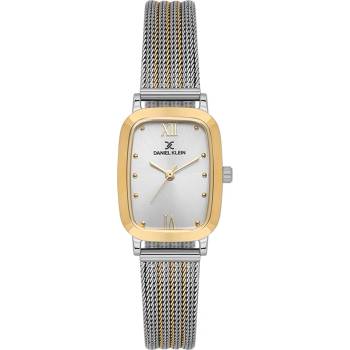 Daniel Klein DK. 1.14125-4 - Дамски часовник, Premium, Кварцов, 22x34mm, 3 ATM, Сив