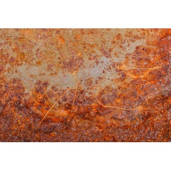 DIMEX ART s. r. o Флизелинов фототапет ръждясал метален лист 375 x 250 см